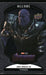 Josh Brolin as Thanos 2022 Upper Deck Marvel Allure Front of Card