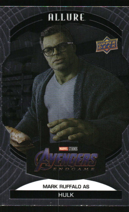 Mark Ruffalo as Hulk 2022 Upper Deck Marvel Allure Front of Card