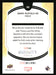 Mark Ruffalo as Hulk 2022 Upper Deck Marvel Allure Back of Card