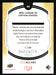Brie Larson as Captain Marvel 2022 Upper Deck Marvel Allure Back of Card