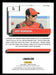 Jeff Gordon 2023 Panini Donruss Racing Red Back of Card