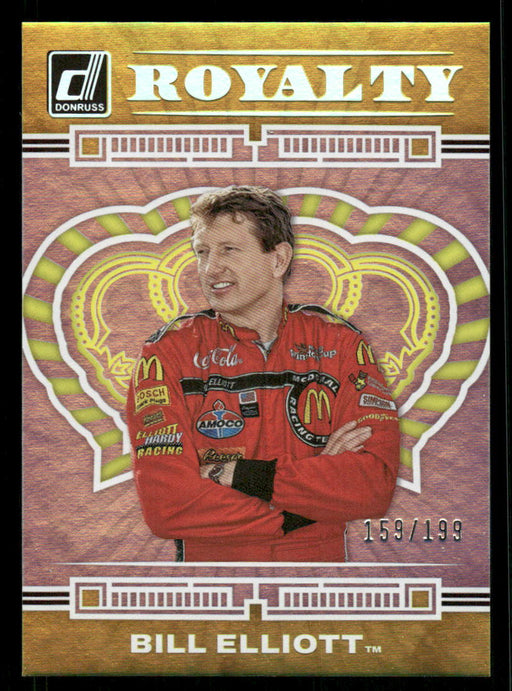 Bill Elliott 2023 Panini Donruss Racing Holo Royalty Front of Card