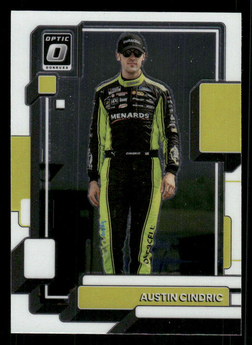 Austin Cindric 2023 Panini Donruss Racing Optic Front of Card