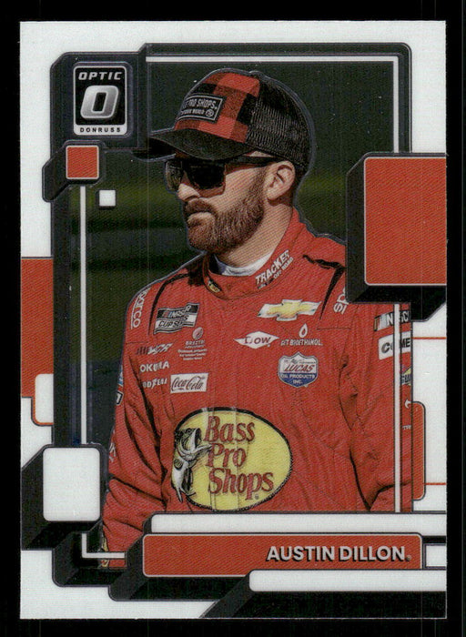 Austin Dillon 2023 Panini Donruss Racing Optic Front of Card