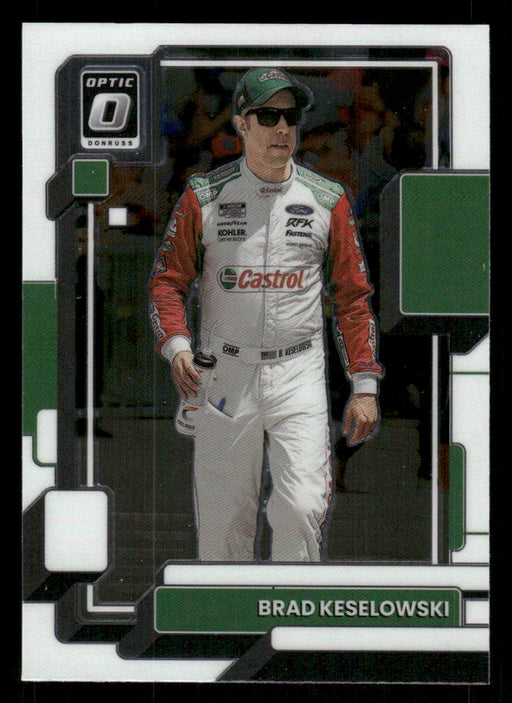 Brad Keselowski 2023 Panini Donruss Racing Optic Front of Card