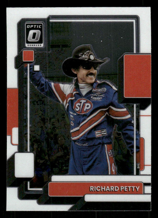 Richard Petty 2023 Panini Donruss Racing Optic Front of Card
