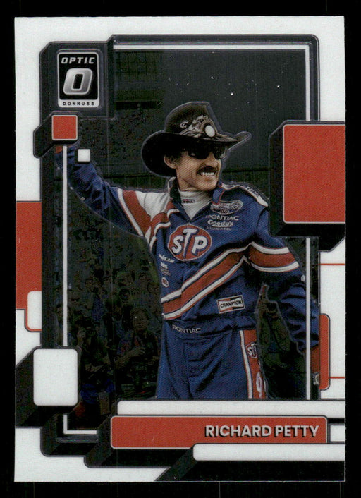 Richard Petty 2023 Panini Donruss Racing Optic Front of Card