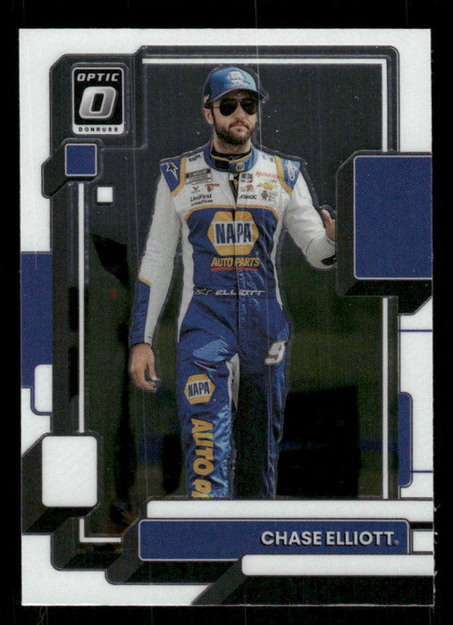 Chase Elliott 2023 Panini Donruss Racing Optic Front of Card