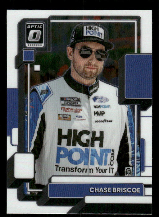 Chase Briscoe 2023 Panini Donruss Racing Optic Front of Card