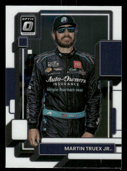 Martin Truex Jr. 2023 Panini Donruss Racing Optic Front of Card