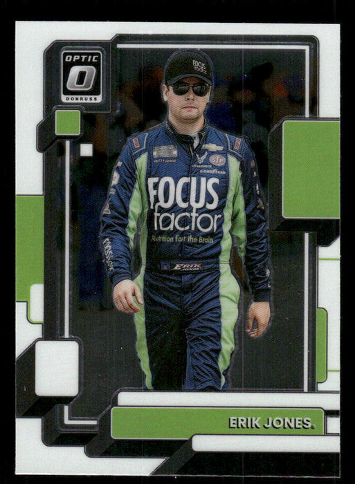 Erik Jones 2023 Panini Donruss Racing Optic Front of Card
