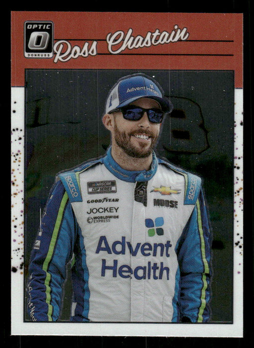 Ross Chastain 2023 Panini Donruss Racing Optic Retro 1990 Front of Card
