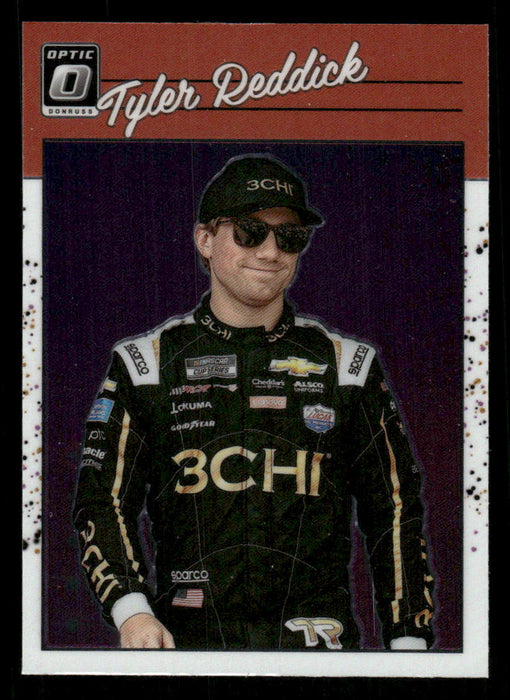 Tyler Reddick 2023 Panini Donruss Racing Optic Retro 1990 Front of Card