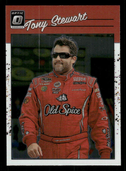 Tony Stewart 2023 Panini Donruss Racing Optic Retro 1990 Front of Card