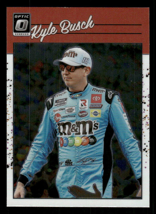 Kyle Busch 2023 Panini Donruss Racing Optic Retro 1990 Front of Card