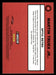 Martin Truex Jr. 2023 Panini Donruss Racing Optic Retro 1990 Back of Card