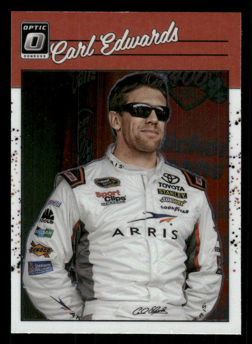 Carl Edwards 2023 Panini Donruss Racing Optic Retro 1990 Front of Card