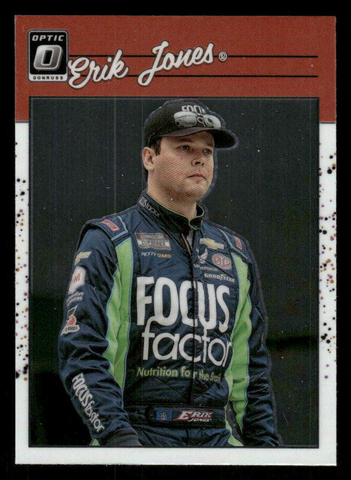 Erik Jones 2023 Panini Donruss Racing Optic Retro 1990 Front of Card