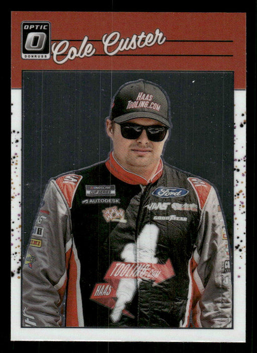Cole Custer 2023 Panini Donruss Racing Optic Retro 1990 Front of Card