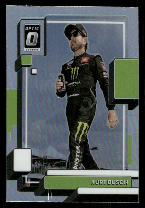 Kurt Busch 2023 Panini Donruss Racing Holo Optic Front of Card