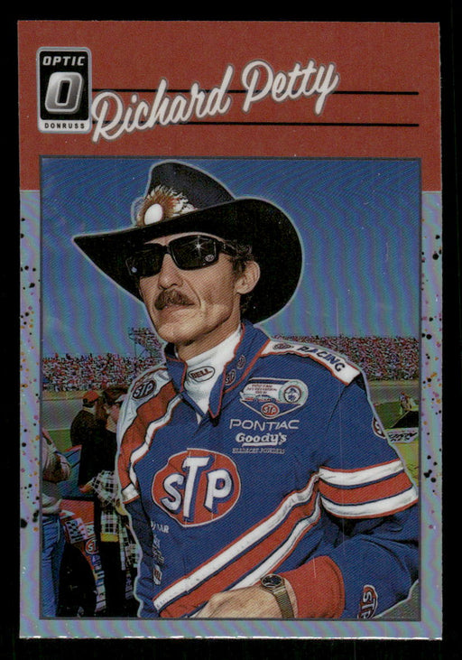 Richard Petty 2023 Panini Donruss Racing Holo Optic Retro 1990 Front of Card