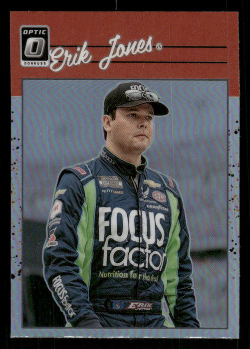 Erik Jones 2023 Panini Donruss Racing Holo Optic Retro 1990 Front of Card
