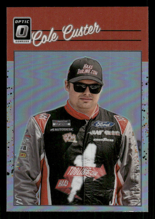 Cole Custer 2023 Panini Donruss Racing Holo Optic Retro 1990 Front of Card