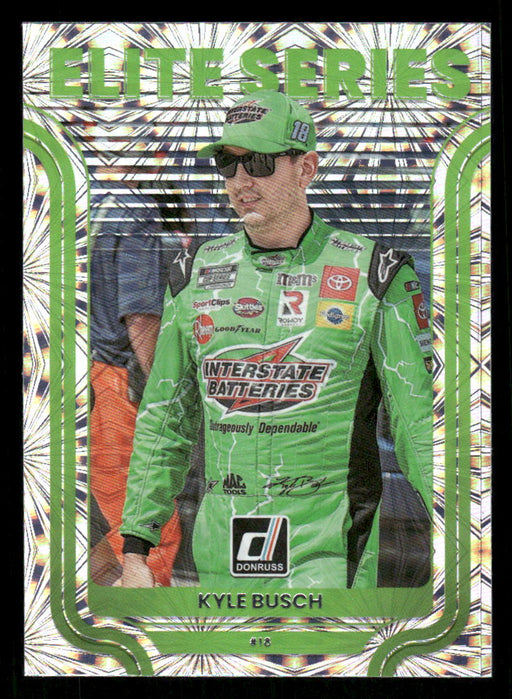 Kyle Busch 2023 Panini Donruss Racing Elite Series Front of Card