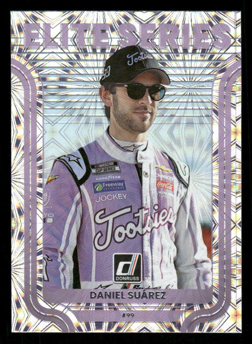 Daniel Suarez 2023 Panini Donruss Racing Elite Series Front of Card