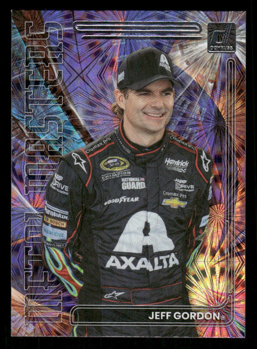Jeff Gordon 2023 Panini Donruss Racing Metal Masters Front of Card