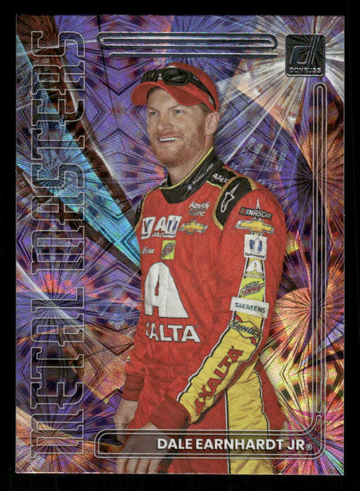 Dale Earnhardt Jr 2023 Panini Donruss Racing Metal Masters Front of Card