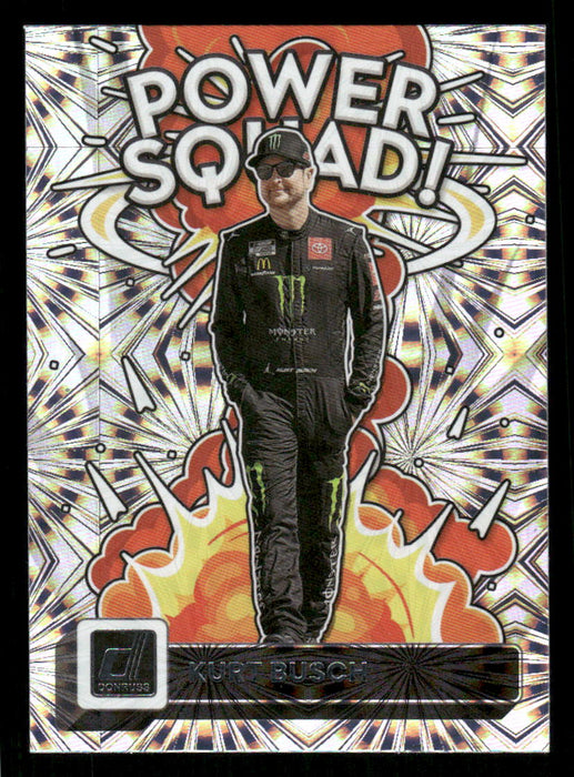 Kurt Busch 2023 Panini Donruss Racing Power Squad Front of Card