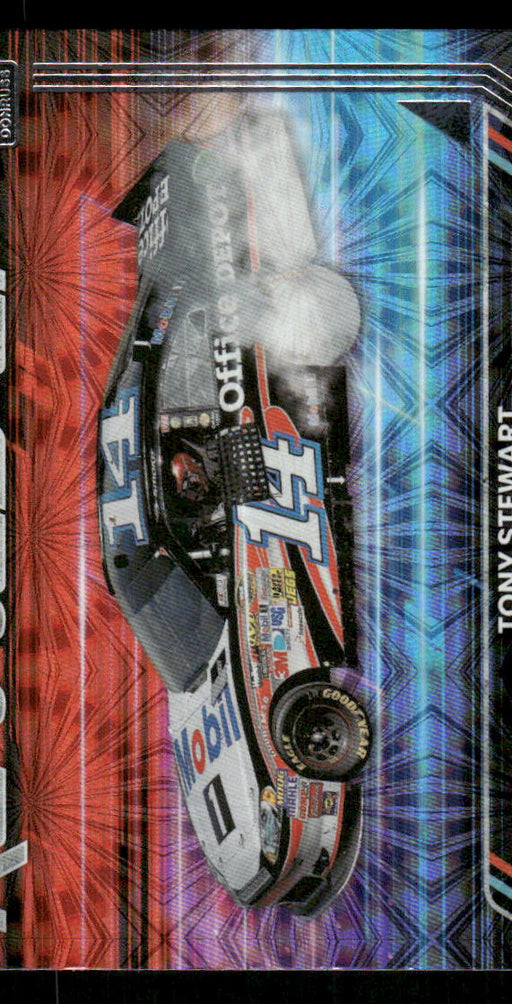 Tony Stewart 2023 Panini Donruss Racing Revved Up Front of Card