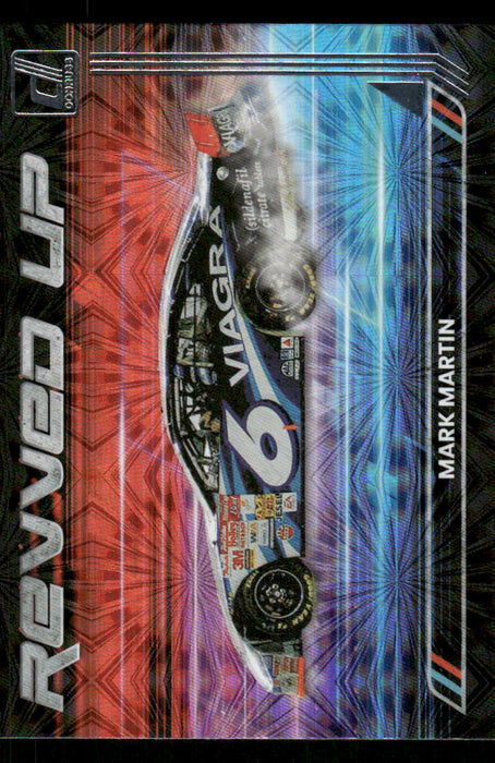 Mark Martin 2023 Panini Donruss Racing Revved Up Front of Card