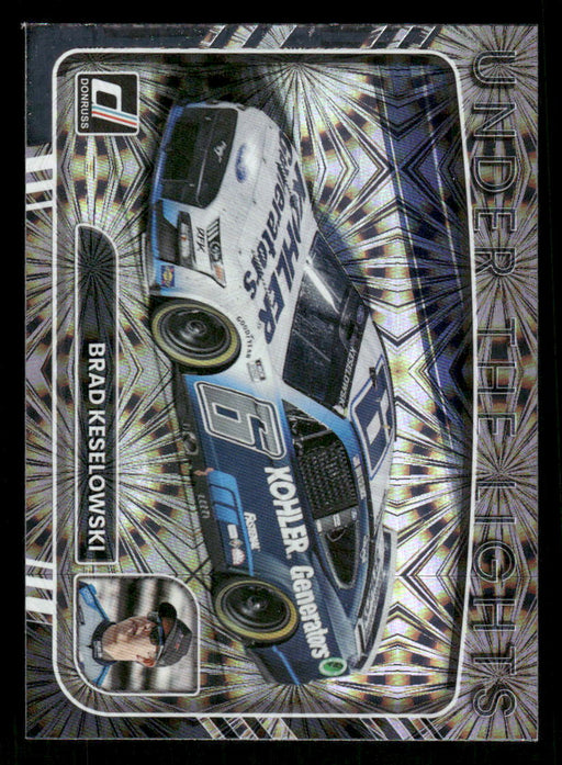 Brad Keselowski 2023 Panini Donruss Racing Under The Lights Front of Card