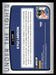 Kyle Larson 2023 Panini Donruss Racing Under The Lights Back of Card