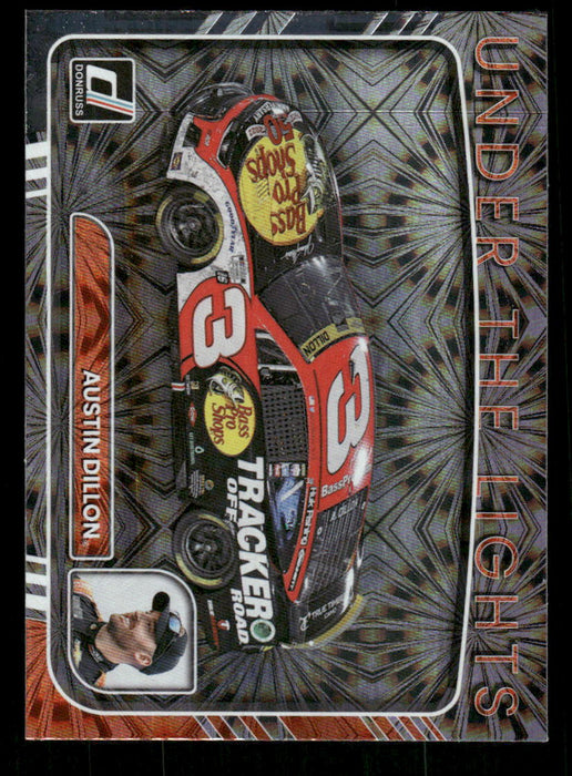Austin Dillon 2023 Panini Donruss Racing Under The Lights Front of Card