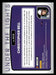 Christopher Bell 2023 Panini Donruss Racing Under The Lights Back of Card