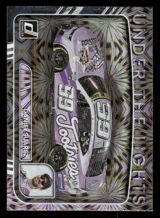 Daniel Suarez 2023 Panini Donruss Racing Under The Lights Front of Card