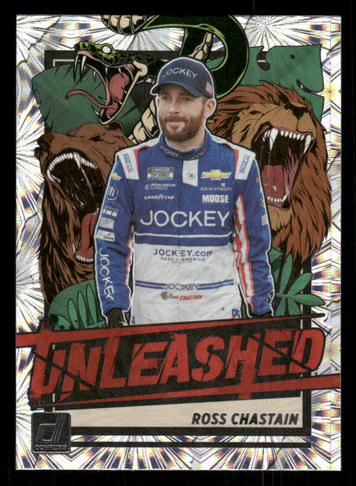 Ross Chastain 2023 Panini Donruss Racing Unleashed Front of Card