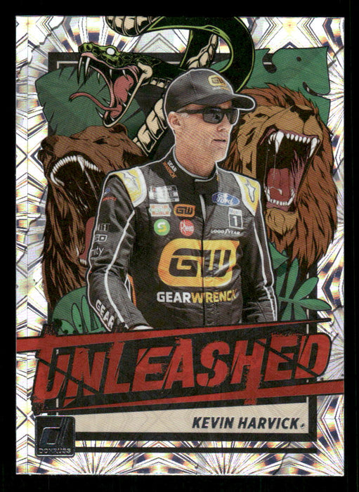 Kevin Harvick 2023 Panini Donruss Racing Unleashed Front of Card