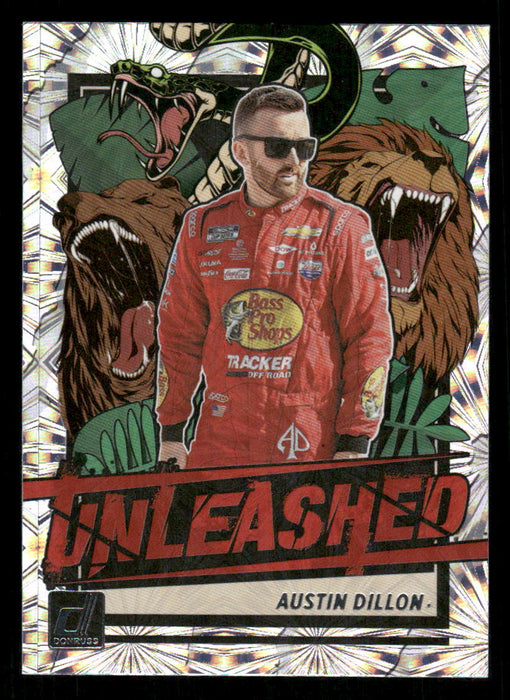 Austin Dillon 2023 Panini Donruss Racing Unleashed Front of Card