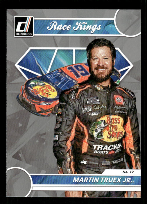 Martin Truex Jr. 2023 Panini Donruss Racing Silver Race Kings Base Front of Card