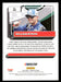 William Byron 2023 Panini Donruss Racing Silver Drivers Base Back of Card