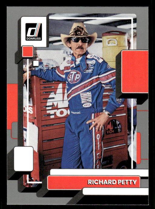 Richard Petty 2023 Panini Donruss Racing Silver Drivers Base Front of Card