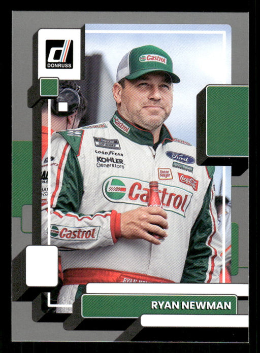 Ryan Newman 2023 Panini Donruss Racing Silver Drivers Base Front of Card