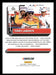 Terry Labonte 2023 Panini Donruss Racing Silver Drivers Base Back of Card