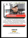 Ryan Vargas 2023 Panini Donruss Racing Silver Drivers Base Back of Card