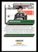 Ben Rhodes 2023 Panini Donruss Racing Silver Drivers Base Back of Card
