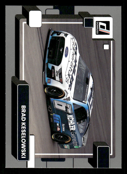Brad Keselowski 2023 Panini Donruss Racing Silver Cars Base Front of Card
